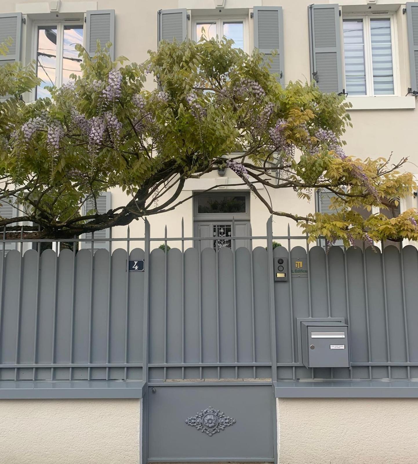 Joli T2 Jardin Parking Proche Gare Centre Ville Dijon Bagian luar foto